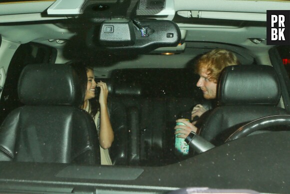 Ed Sheeran et Selena Gomez ensemble à Los Angeles, le 26 juin 2015