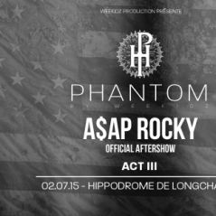 Weekidz Production présente l'AFTERSHOW d'A$AP ROCKY le 2 juillet !