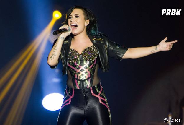 Demi Lovato en concert en novembre 2014