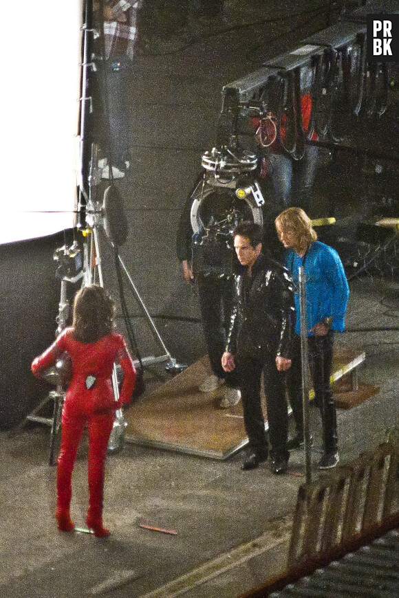 Zoolander 2 : Penelope Cruz sur le tournage avec Ben Stiller et Owen Wilson, au cinéma en mars 2016