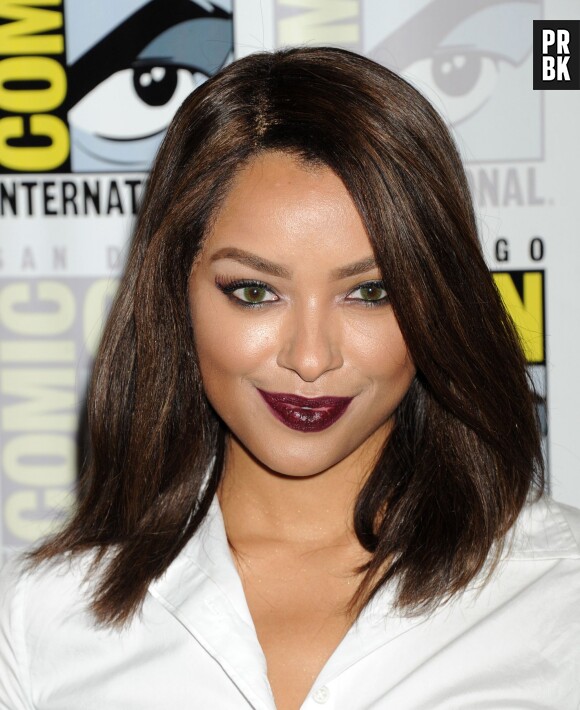 The Vampire Diaries saison 7 : Kat Graham au Comic Con de San Diego le 11 juillet 2015
