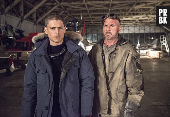 Wentworth Miller et Dominic Purcell dans The Flash