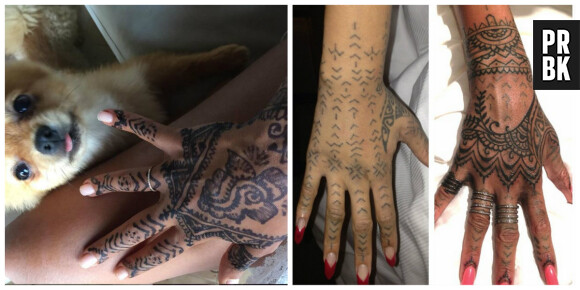 Ayem Nour : un nouveau tatouage inspiré de Rihanna (à droite)