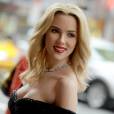 Scarlett Johansson : l'actrice a désormais sa statue de cire au musée Madame Tussauds de New-York, 30 juillet 2015