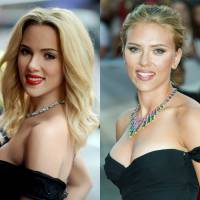 Scarlett Johansson : Madame Tussauds dévoile sa statue de cire, réussie ou ratée ?