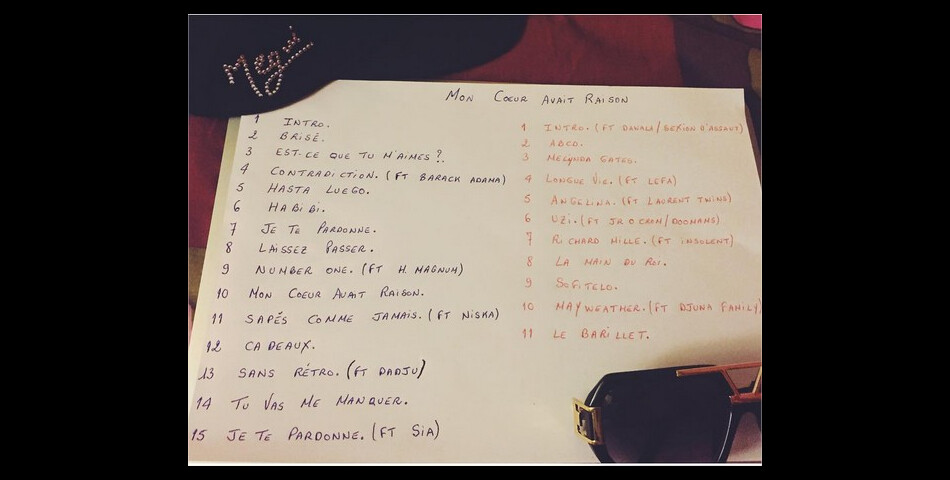 Maitre Gims : la tracklist de son album &quot;MCAR&quot; avec Sia, Sexion d&#039;Assaut...
