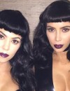  Kim et Kourtney Kardashian sexy et d&eacute;collet&eacute;es sur Instagram, le 8 ao&ucirc;t 2015 