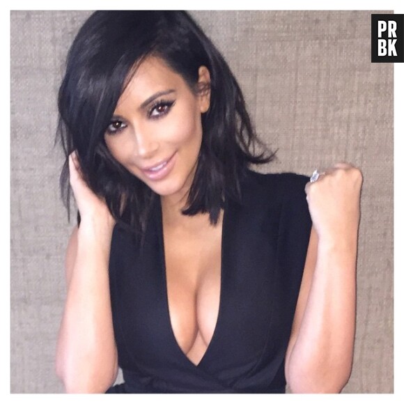 Kim Kardashian et son décollecté sexy sur Instagram, le 4 mars 2015