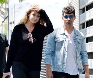 Joe Jonas et Gigi Hadid dans les rues de L.A, le 10 août 2015