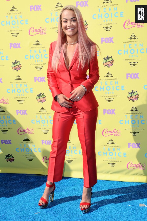 Rita Ora aux Teen Choice Awards 2015, à Los Angeles, le 16 août 2015