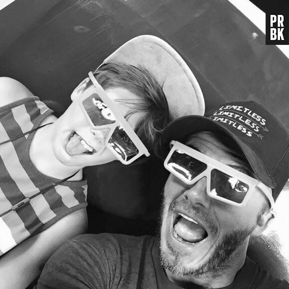 David Beckham et son fils Cruz à Disneyland