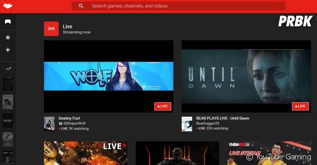YouTube Gaming : la plateforme de streaming dédiée au jeu vidéo est en ligne !