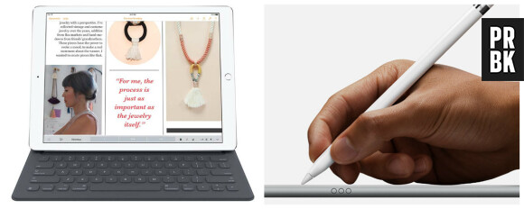 Smart Keyboard et Apple Pencil