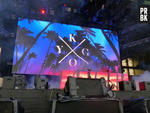 Kygo en concert au festival Lollapalooza 2015 à Berlin, le 12 septembre 2015