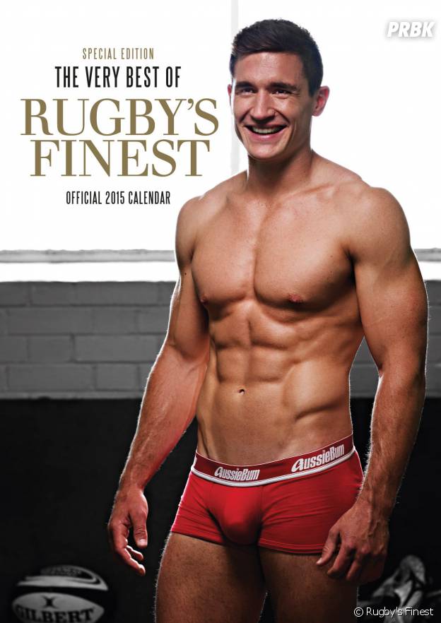 Danny Gare : le sexy rugbyman anglais en couv du calendrier Rugby's Finest 2015