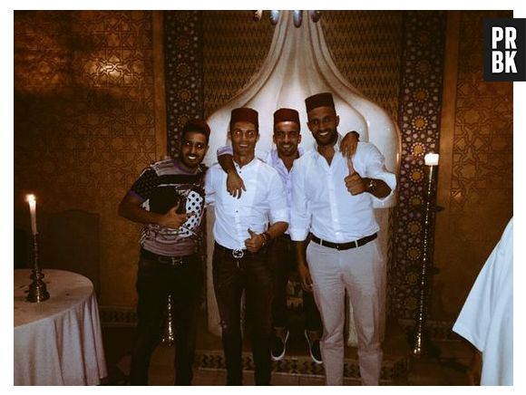 Cristiano Ronaldo profite de ses vacances au Maroc avec Badr Hari