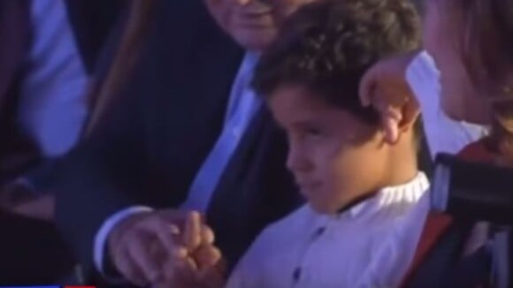 Cristiano Ronaldo : doigt d'honneur de son fils à la cérémonie du Soulier d'or