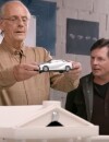 Retour vers le futur : Marty (Michael J.Fox) et Doc (Christopher Lloyd) réunis dans une pub de Toyota