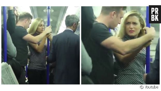 Une expérience sociale sur le harcèlement sexuel dans le métro