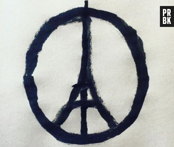Le dessin de paix parisien de Jean Jullien après les attentats du 13 novembre 2015