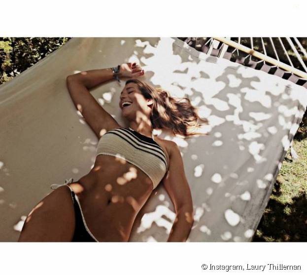 Laury Thilleman sexy en bikini pour ses 24 ans, le 30 juillet 2015 sur Instagram