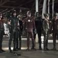 Arrow saison 4 et Flash saison 2 : nouvelles images du crossover avec Stephen Amell, Grant Gustin