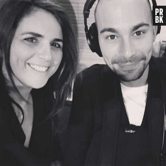 Bertrand Chameroy avec Valérie Bénaïm sur une photo Instagram