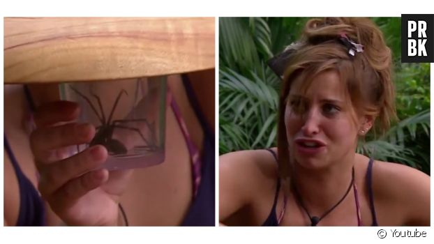 Une candidate de téléréalité mange une énorme araignée vivante !