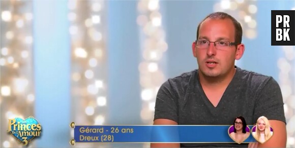 Gérard (Les Princes de l'amour 3) dans l'épisode du 15 décembre 2015 sur W9