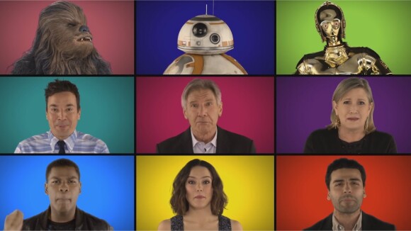 Star Wars - Le réveil de la force : les stars du film chantent la BO a capella, et c'est génial