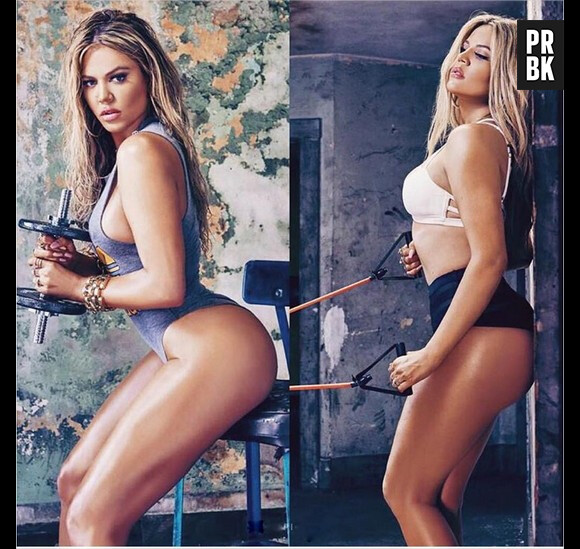 Khloe Kardashian sexy et sportive dans un shooting pour le magazine Complex