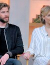 Jennifer Lawrence et Liam Hemsworth en promotion pour Hunger Games 3
