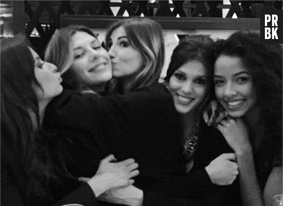 Iris Mittenaere (Miss France 2016) retrouve les anciennes Miss France