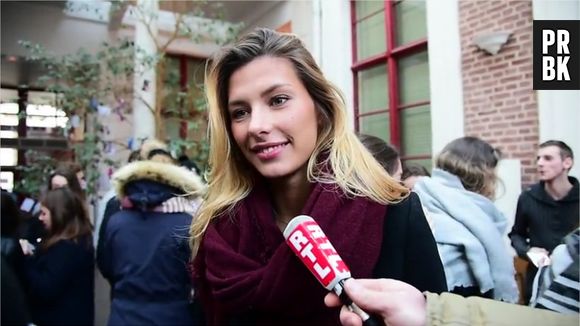 Camille Cerf : Miss France 2015 de retour à l'école le mardi 19 janvier 2016 à Lille