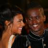 Black M et sa femme Lia sur le tapis rouge des NRJ Music Awards, le 13 décembre 2014 à Cannes
