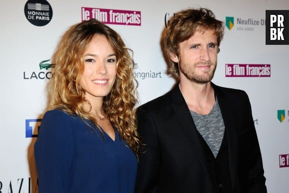 Elodie Fontan et Philippe Lacheau à la 23e cérémonie des Trophées du Film Français au Palais Brongniart, le 2 février 2016