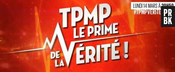 Cyril Hanouna aux commandes d'un "prime de la vérité" de TPMP, le 14 mars 2016 en direct sur D8