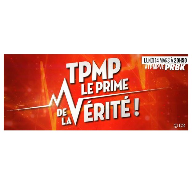 Cyril Hanouna aux commandes d'un "prime de la vérité" de TPMP, le 14 mars 2016 en direct sur D8