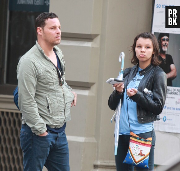 Justin Chambers et sa fille Isabella