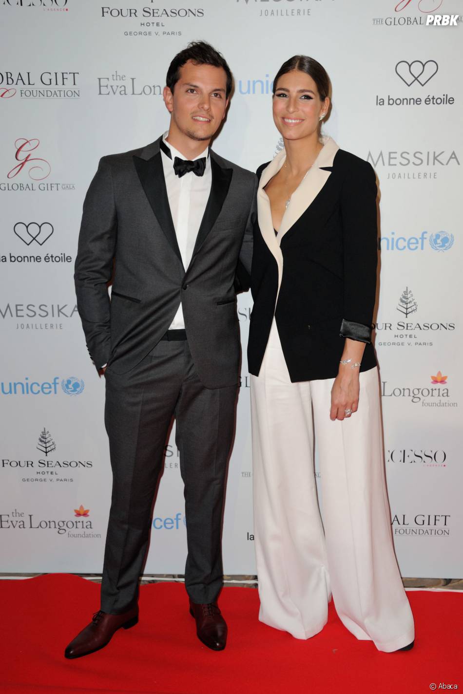 Laury Thilleman et Juan Arbelaez en couple au Global Gift ...