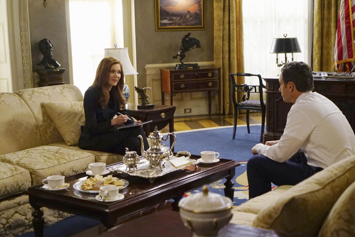 Photo : Scandal saison 5, épisode 21 : Abby (Darby Stanchfield) face à
