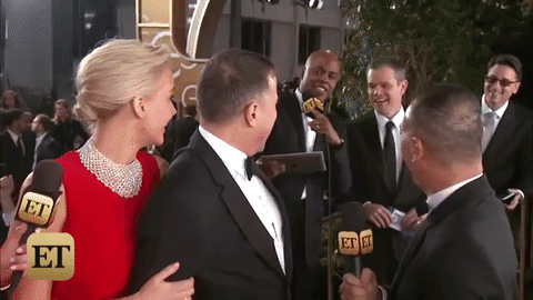 Jennifer Lawrence rencontre Matt Damon aux Golden Globes 2016