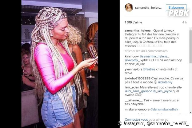 Mélanie (Les Anges 8) et Samantha Martial se taclent sur Instagram et Snapchat.