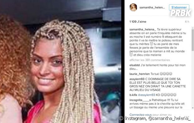 Mélanie (Les Anges 8) et Samantha Martial se taclent sur Instagram et Snapchat.