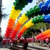Orange is the new black : Dayanara, Gloria, Big Boo et Poussey défilent lors de la Gay Pride de New-York le 26 juin 2016