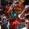 Orange is the new black : Dayanara, Gloria, Big Boo et Poussey défilent lors de la Gay Pride de New-York le 26 juin 2016