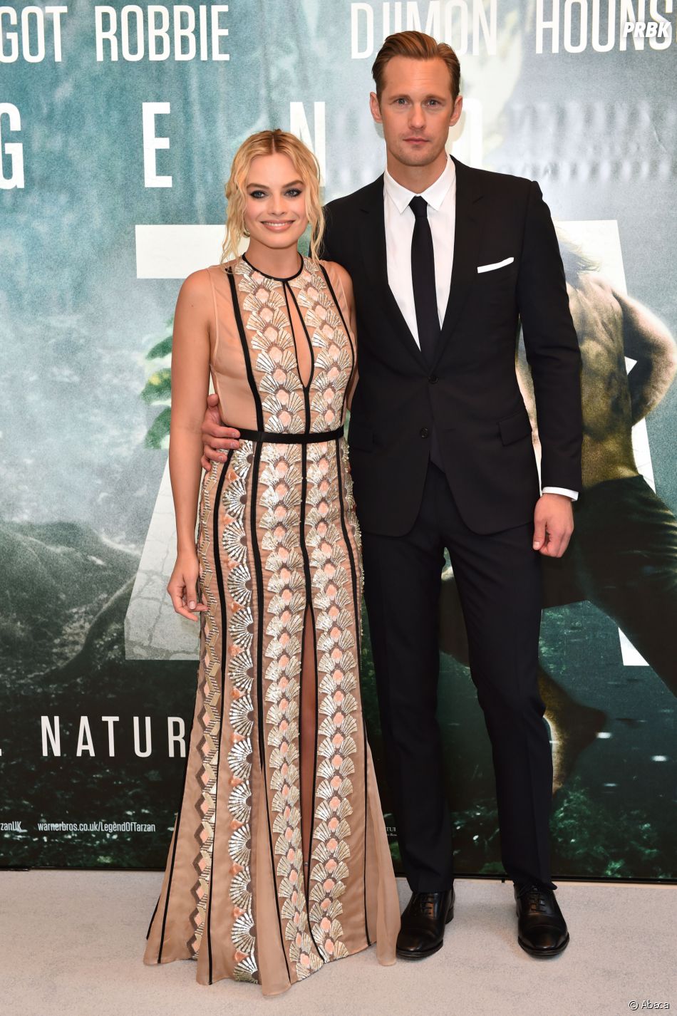 Margot Robbie Et Alexander Skarsgard L Avant Premi Re De Tarzan Le Juillet Londres