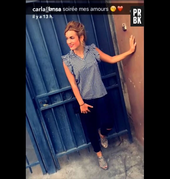 Carla Moreau (Les Marseillais et les Ch'tis VS le reste du Monde), contente d'avoir retrouvé sa couleur blonde.