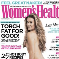 Lea Michele entièrement nue en couverture de Women's Health