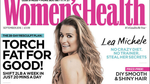 Lea Michele entièrement nue en couverture de Women's Health